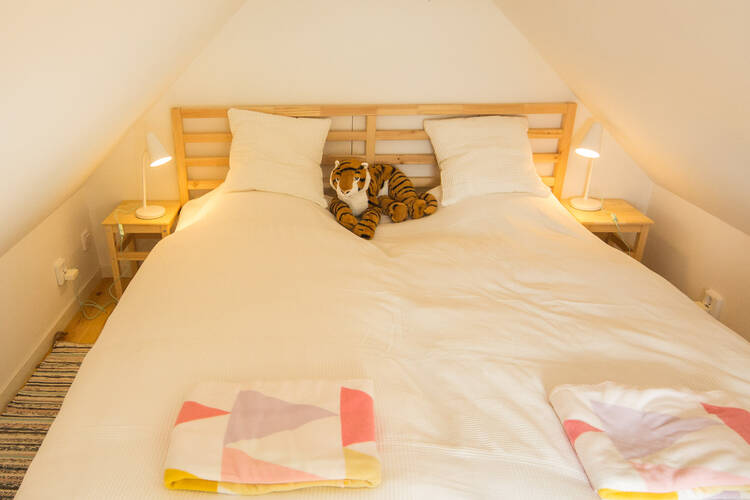 Ferienhaus-Gotland-Loft-Doppelbett